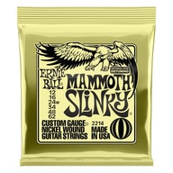 ERNIE BALL 2214 Struny pre elektrickú gitaru 12-62 + struna + trsátko ERNIE BALL 2214 Struny pre elektrickú gitaru 12-62 + struna + trsátko
