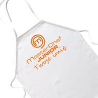 Detská kuchynská zástera MasterChef Junior +meno Detská kuchynská zástera MasterChef Junior +meno