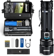 XHP70.2 LED baterka 4200lm vodotesná 5000mAh + puzdro XHP70.2 LED baterka 4200lm vodotesná 5000mAh + puzdro