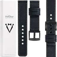 24 mm prémiový remienok na hodinky, exkluzívny, štýlový MOVEAR Black 24 mm prémiový remienok na hodinky, exkluzívny, štýlový MOVEAR Black