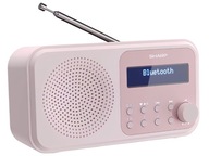 SHARP DR-P420 DAB+ FM Bluetooth rádio Ružové SHARP DR-P420 DAB+ FM Bluetooth rádio Ružové