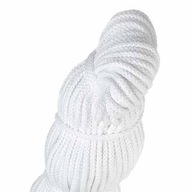 MACRAME STRING Splietaná bavlna 3 mm - biela MACRAME STRING Splietaná bavlna 3 mm - biela