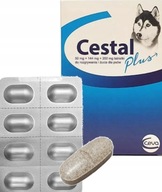 Tablety na odčervenie psa Cestal Plus 8 ks