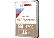 Toshiba N300 HDWG31GUZSVA 16TB 3,5" 7200 512 MB SATA III BULK disk Toshiba N300 HDWG31GUZSVA 16TB 3,5" 7200 512 MB SATA III BULK disk