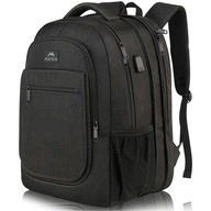 MATEIN Urban biznis batoh 37L, rozšíriteľný, pre 15,6 cm notebook s USB, čierny