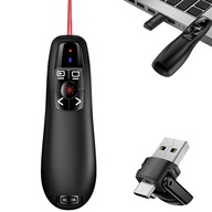 LASEROVÝ PRESENTER POINTER BEZDRÔTOVÉ DIAĽKOVÉ OVLÁDANIE PRE PREZENTÁCIU LASER 2,4GHZ LASEROVÝ PRESENTER POINTER BEZDRÔTOVÉ DIAĽKOVÉ OVLÁDANIE PRE PREZENTÁCIU LASER 2,4GHZ