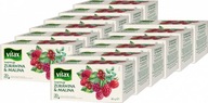 VITAX Inspirations Brusnica Malina ovocný čaj 20 x 12 sáčkov