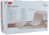 3M Micropore 5cm x 9,1m, 6 ks. telovej farby - 1533-2 3M Micropore 5cm x 9,1m, 6 ks. telovej farby - 1533-2