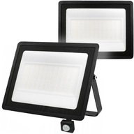 VÝKONNÁ JASNÁ LED HALOGÉNOVÁ LAMPA 100W STUDENÁ BIELA ​​IP65
