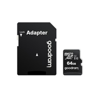 Pamäťová karta GOODRAM microSD 64GB s adaptérom SD