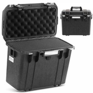Prepravný kufor ochranný box so špongiou vodeodolný 35x15x29cm 15L