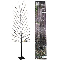 Záhradný stromček s LED osvetlením s časovačom, 1,6 m