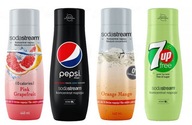 Sirupy Soda Stream BEZ CUKRU PEPSI 7UP OVOCIE 4x Sirupy Soda Stream BEZ CUKRU PEPSI 7UP OVOCIE 4x