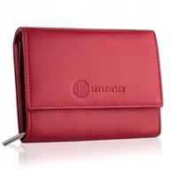 Malá kožená dámska peňaženka Betlewski kabelka