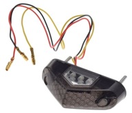 Cross Enduro LED zadné svetlo so schválením E8, tmavé dymové tienidlo Cross Enduro LED zadné svetlo so schválením E8, tmavé dymové tienidlo