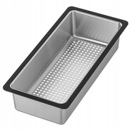Cedník IKEA NORRSJON, nehrdzavejúca oceľ, 42x19x9 cm Cedník IKEA NORRSJON, nehrdzavejúca oceľ, 42x19x9 cm
