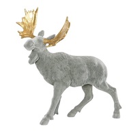 Figúrka do obývačky, MOOSE, VELVET, škandinávska, 22x23cm Figúrka do obývačky, MOOSE, VELVET, škandinávska, 22x23cm