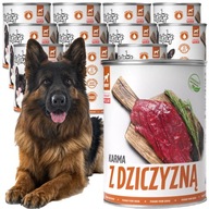 TUF TUF GAME mokré krmivo pre dospelých psov 12x400g CAN, 65% mäso