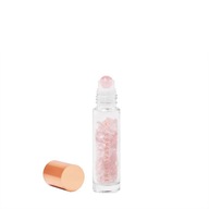 Fľaša Crystallove s kryštálmi ružového kremeňa