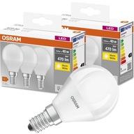 6x LED guľová žiarovka E14 5W = 40W 470lm OSRAM 6x LED guľová žiarovka E14 5W = 40W 470lm OSRAM