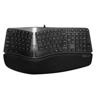 Ergonomická klávesnica Delux GM901U + opierka zápästia sivá Ergonomická klávesnica Delux GM901U + opierka zápästia sivá