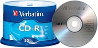 Verbatim CD-R 700MB 52x ks 50 + CD obálky Verbatim CD-R 700MB 52x ks 50 + CD obálky