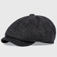 Peaky Blinders SHELBY COMPANY plochá šiltovka Elegantná tmavošedá TEPLÁ 56-59cm Peaky Blinders SHELBY COMPANY plochá šiltovka Elegantná tmavošedá TEPLÁ 56-59cm