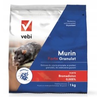 MURIN GRANULAT FORTE 1KG jed pre potkany a myši MURIN GRANULAT FORTE 1KG jed pre potkany a myši