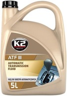 K2 MATIC ATF III OLEJ PRE PREVODOVKU 5L K2 MATIC ATF III OLEJ PRE PREVODOVKU 5L