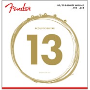 Akustické struny Fender 70M 80/20 Bronze 13-56
