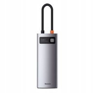 Rozbočovač Baseus Gleam USB-C 5-v-1 na 3xUSB 3.0 HDMI USB-C Rozbočovač Baseus Gleam USB-C 5-v-1 na 3xUSB 3.0 HDMI USB-C
