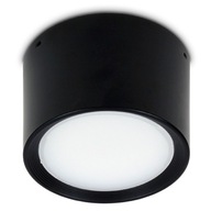 TUBA čierne prisadené LED 15W stropné svietidlo TUBA čierne prisadené LED 15W stropné svietidlo