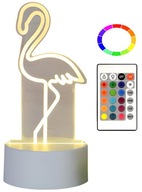FLAMING 3D USB dekoračná lampa, 16 LED farieb FLAMING 3D USB dekoračná lampa, 16 LED farieb