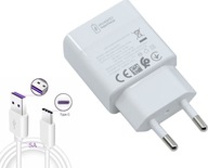 Nabíjačka pre Huawei Mate 20 Pro Super Charge + kábel Nabíjačka pre Huawei Mate 20 Pro Super Charge + kábel