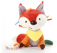 Senzorický maskot "Fox" prívesok na kočík Senzorický maskot "Fox" prívesok na kočík