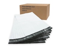 Poly mailers K5 Fóliové obálky C3 350x460mm 100ks Poly mailers K5 Fóliové obálky C3 350x460mm 100ks