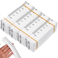 100 ks Jednorazové papierové meracie pásky