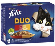 Felix Fantastic Duo krmivo s vidieckymi príchuťami 12x85g