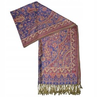Orientálna šatka pašmínový štýl orient sari etno boho 188 x 63 Orientálna šatka pašmínový štýl orient sari etno boho 188 x 63
