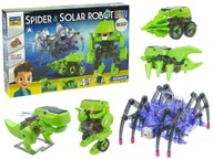 STAVEBNICA SOLAR ROBOT SPIDER 4v1 STAVEBNICA SOLAR ROBOT SPIDER 4v1