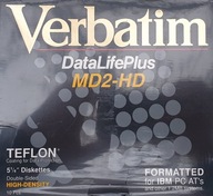 Nový Verbatim DataLivePlus MD2-HD 1,2 MB – balenie po 10 ks