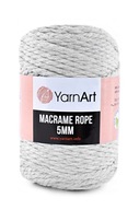 YarnArt Macrame Lano 5 mm 756 svetlosivé YarnArt Macrame Lano 5 mm 756 svetlosivé