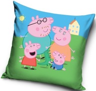 Obliečka na vankúš z mikrovlákna 40x40 Peppa Family Obliečka na vankúš z mikrovlákna 40x40 Peppa Family