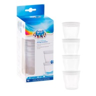 Canpol 4 Nádoby na uchovávanie potravín 180 ml Canpol 4 Nádoby na uchovávanie potravín 180 ml