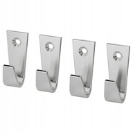IKEA BLECKA Háčik, poniklovaný, 4 cm, 4 kusy IKEA BLECKA Háčik, poniklovaný, 4 cm, 4 kusy