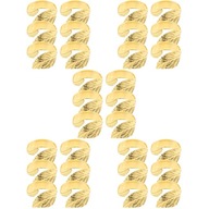 30ks Kovový krúžok na obrúsky 30ks Kovový krúžok na obrúsky
