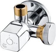 Viacuhlový ventil Calido 1/2x3/4x3/8 Chrome Viacuhlový ventil Calido 1/2x3/4x3/8 Chrome