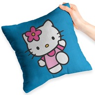 MODRÝ VANKÚŠ PRE DARČEK HELLO KITTY FAN + TEXT ZADARMO MODRÝ VANKÚŠ PRE DARČEK HELLO KITTY FAN + TEXT ZADARMO