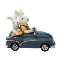Veľkonočná dekorácia na auto Socha zajačika