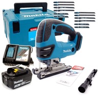 SET Akumulátorová priamočiara píla 18V LXT Makita DJV180RFJ 3Ah + pílové kotúče SET Akumulátorová priamočiara píla 18V LXT Makita DJV180RFJ 3Ah + pílové kotúče